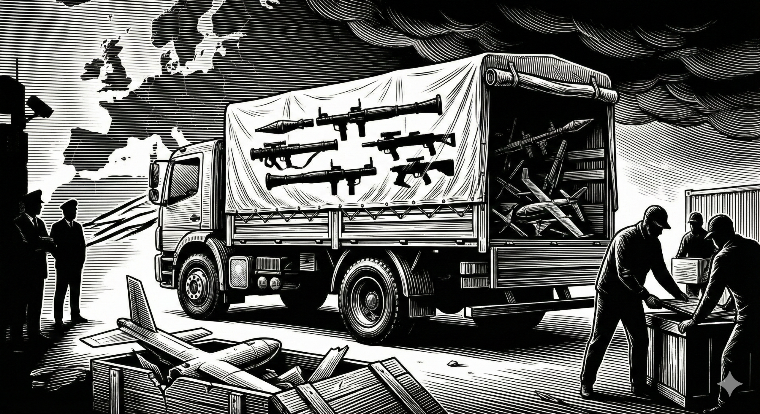 Armes en errance : l’Europe au bord d’un déferlement incontrôlé